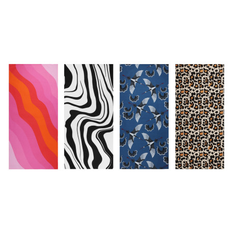 PROVANCE Саммер Полотенце вафельное пляжное 75х150см, 100% хлопок, 4 дизайна