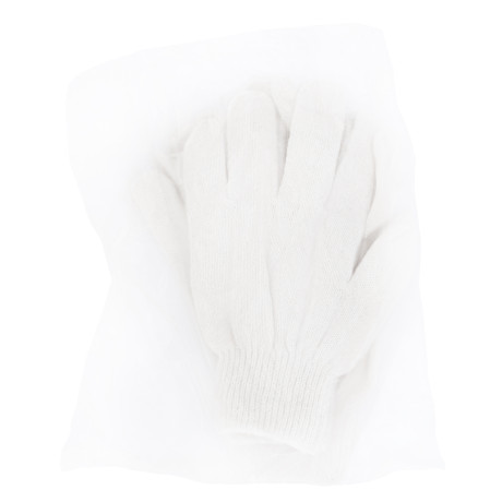 Перчатки х/б, 3 пары в упаковке, 10 класс