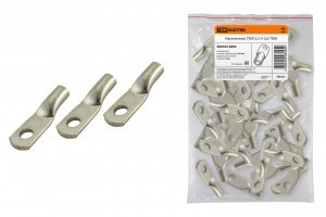 TDM Наконечник медный луженый ТМЛ 2.5-5-2.6  S=2.5мм2 dстерж.=5мм dхвост.=2.6мм (цена за 1шт.) (100!