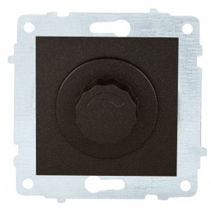 OVIVO мех. диммер СУ 800W черный металлик (ко всем рамкам) 600-000317-212