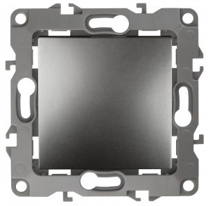 ЭРА 12 мех. выкл. перекрест. СУ 1 кл, 10А графит, автоклеммы 12-1108-12 3491