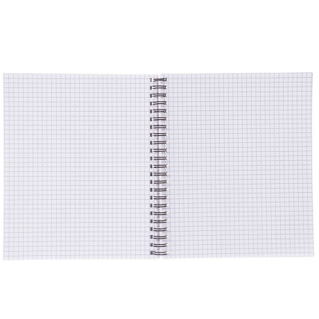 Тетрадь общая "Botanica", формат А5, 96 л. в клетку, пластиковая обложка, спираль, в ассортим.