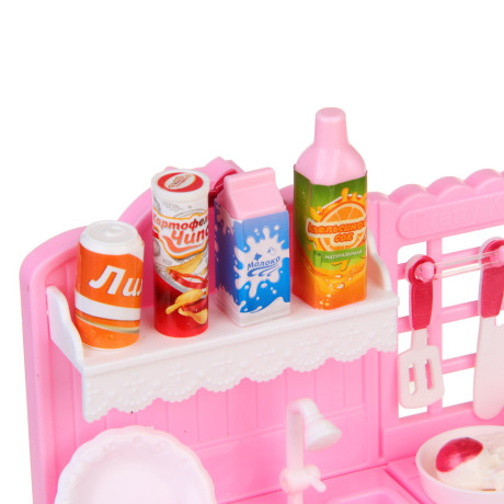 ИГРОЛЕНД Набор игровой "Набор продуктов для твоей кухни", ABS, 18,5х5х27см