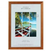 Фоторамка Image Art С18 21х30 дерев. сосны, бронза, вставка-прозр. пласт. (28шт) 53183