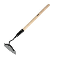 Мотыга стальная, 170 х 60 х 710 мм, деревянный черенок, Сибртех