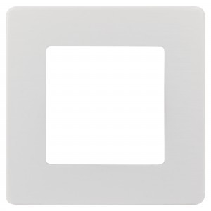 ЭРА 12 рамка СУ 1 мест. САТИН, бел. 12-5101-01 7949