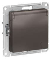 Systeme Electric AtlasDesign мех. роз. СУ 1 мест. мокко (пл.осн., земля, штор., крыш) ATN000646(10!)