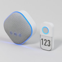 Elektrostandard звонок беспроводной DBQ29M WL белый 36M IP22 a070641