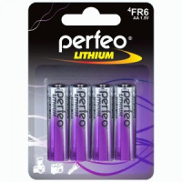 Э/п Perfeo Lithium FR6/AA BL4 PF FR6/4BL