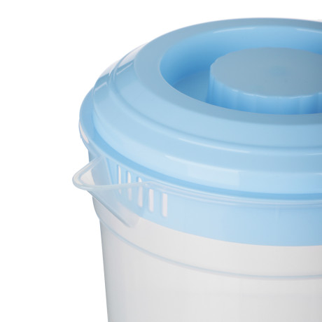 Кувшин для воды, пластик, Лайм, 2400мл, 20.5x24см, 2 цвета