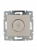 Lezard KARINA мех. диммер СУ 800 Вт жемчужно-бел. перламутр (корп. ABS) 707-3088-115