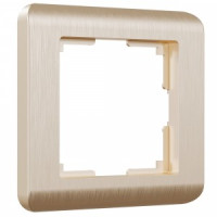 Werkel рамка СУ 1 мест. Stream (шампань) (WL12-Frame-01 a034611) W0012111 a051284