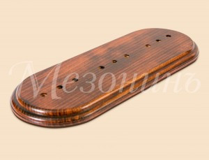 МЕЗОНИНЪ Подложка дерев. 3 мест. "Элегант" , цвет- темный дуб GE70713-26