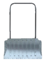 Движок стальной оцинкованный с рёбрами жесткости 750мм х 430 х 0,8мм