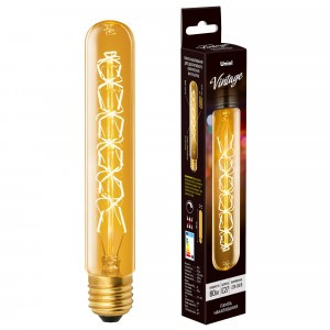 Uniel  LOFT L32A E27 60W винтажная лампа накаливания IL-V-L32A-60/GOLDEN/E27 CW01