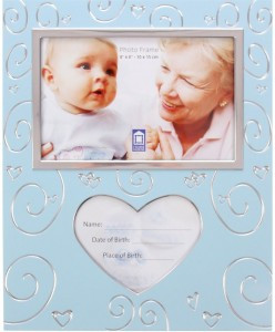 Фоторамка PATA металл T8715N 10X15 мой 1 год для мальчиков 5706