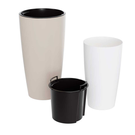 Кашпо РОНДО 15/35 л белый БШ8879 х1