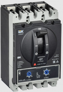 IEK ARMAT выкл. автоматический в литом корпусе 80А 3P, 35кА, типоразмер А, расц. термомагн. регулир.