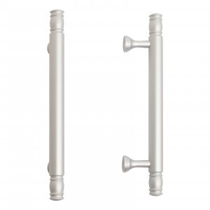 Ручка-рейлинг мебельная 96 AP2311-96 W мат.бел. хром 2шт (цена за пару (15, 150) StahlBuro