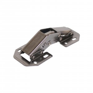 Петля мебельная 8-шарнирная без врезки 104*44 черн (комлект 2шт, цена за компл) (50) StahlBuro