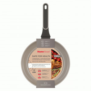 Сковорода Шеф Альдо d=26см кованый алюминий/керам.антипригарн.покр, д/всех плит 84094 Master House