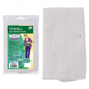 Тряпка д/мытья пола "Профи", 53*65см (кратность 6шт!!!), холст-прошив.полотно КВ62-3 Мультидом