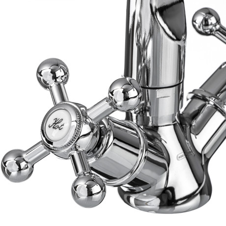 СоюзКран Смеситель для кухни, поворотный излив 25см, керам. кран-буксы 1/2, хром, цинк, SK01-G208