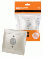 TDM Лама выкл. СУ датчик движения 1А перламутр SQ1815-0828