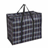 Сумка хозяйственная тм VETTA Шотландка, 60х50х30см, 90л, до 12кг, полипропилен, 3 цвета