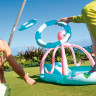INTEX Игровой центр "FRIENDLY OCTOPUS", от 2 лет, 234x181x150см, 56138