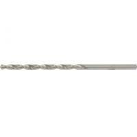 Сверло по металлу, 5.5 х 139 мм, полированное, удл, HSS, 10 шт, цилиндрический хвостовик Matrix