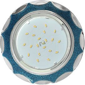 Ecola GX53 H4 DL3902 св-к Звезда под Стеклом Голубой блеск/хром 38x106 FB53STECB (10!)