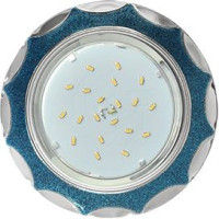 Ecola GX53 H4 DL3902 св-к Звезда под Стеклом Голубой блеск/хром 38x106 FB53STECB (10!)