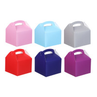 Коробка подарочная, складная, 14,5x14x11см, 6 цветов