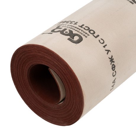 Шкурка на тканевой основе, зернистость № 8, 800 мм х 30 м, "БАЗ"