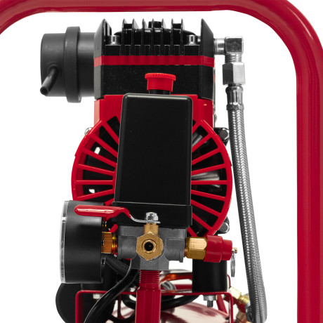 Компрессор безмасляный малошумный SPC 1500/24, 1500 Вт, ресивер 24 л, 260 л/мин// MTX