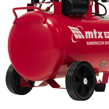 Компрессор безмасляный малошумный SPC 1500/24, 1500 Вт, ресивер 24 л, 260 л/мин// MTX