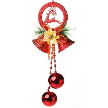 Подвеска К314 Колокольчик с шарами 43см(80)