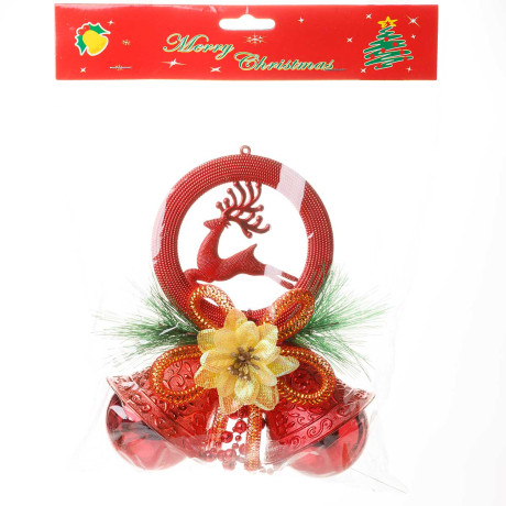 Подвеска К314 Колокольчик с шарами 43см(80)