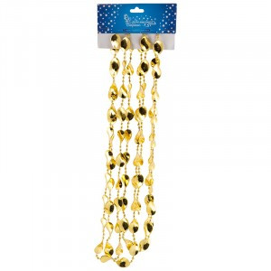 Бусы "Эллипс" цвет золотой Волшебная страна 104064