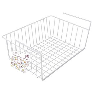 Корзина подвесная "Сеточка" 36*26*15см нерж сталь эмаль 56-110 Мультидом