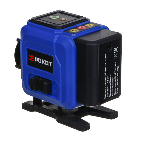 РОКОТ Уровень лазерный 12 лучей, 1АКБ, сумка чехол, зу