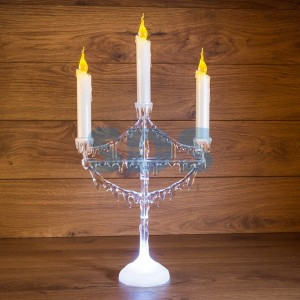 Фигура на подставке "Подсвечник со свечками" 25 см