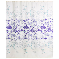 VETTA Шторка для ванной, с утяжелителем, полиэстер, 90 г/м2, 180x210см, увелич.высота, &quot;Фабула&quot;, 4 д