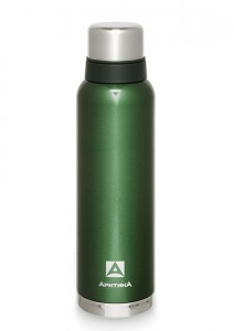 Термос Арктика 106-1600 узкое горло, 1,6л, зелёный