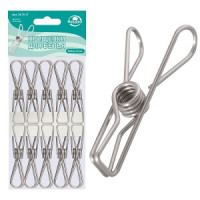 Прищепки бельевые металлические 10шт/уп, цена за уп, 6см (кратность 3!!!) 75-17 Мультидом