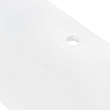 Шпатель, белая резина, 150 мм Сибртех