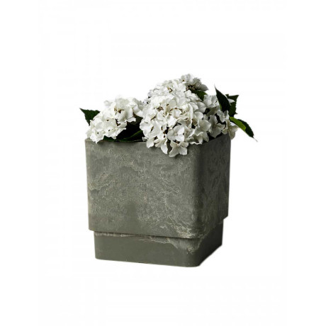 Горшок 6,5 л древесный уголь H-16UF20-1ду