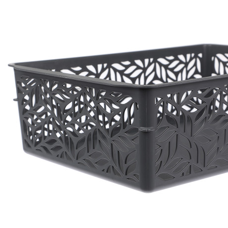 Корзинка универсальная 2,0л, 23х16х7см, серый