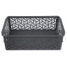 Корзинка универсальная 2,0л, 23х16х7см, серый